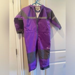 Oaki brand kids muddy buddy/rain and trail suit